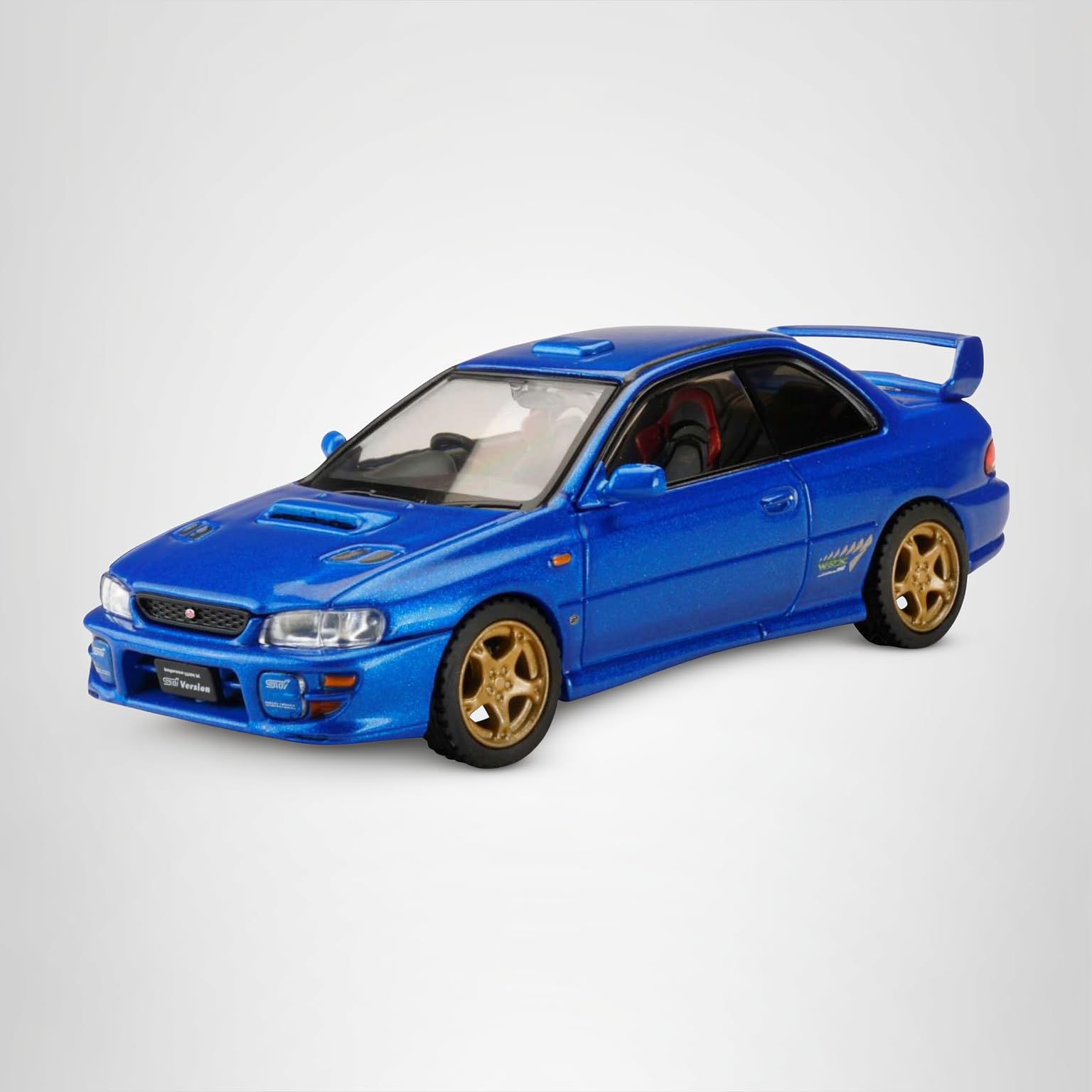 Amazon | HJ64 1/64 スバル インプレッサ PURE SPORTS COUPE WRX type